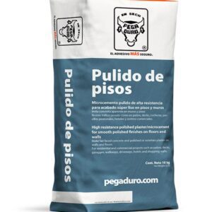 Pulido de Pisos Gris 10kg Pegaduro