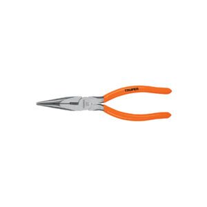 Pinza de punta y corte 8" mango de PVC, Truper