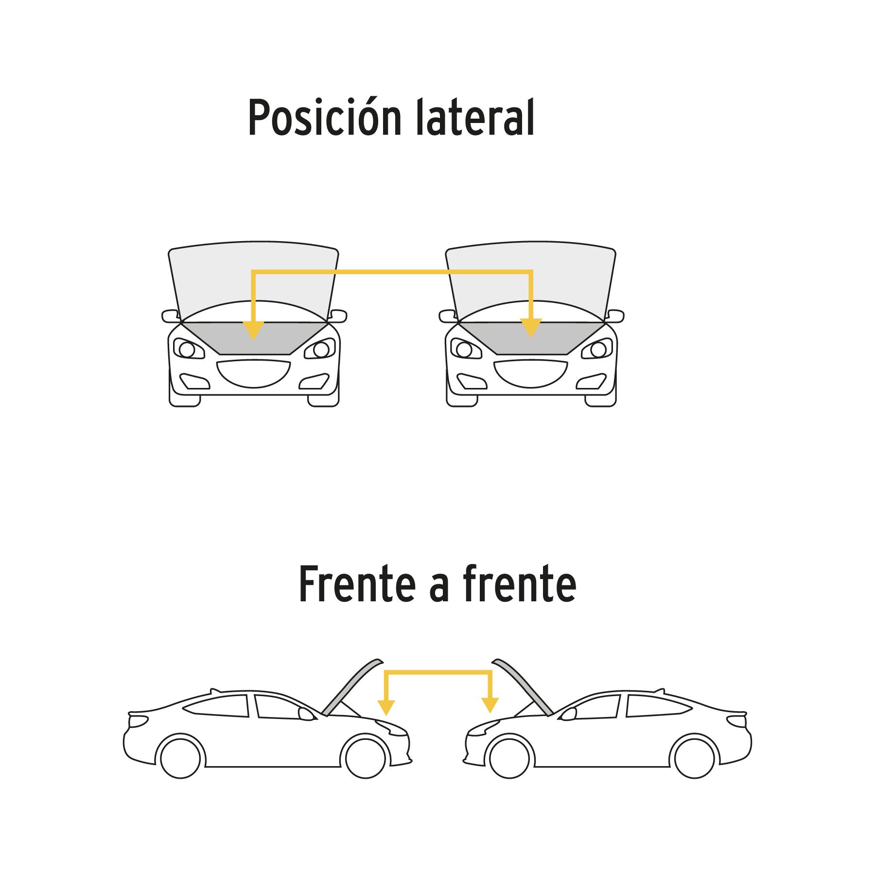 Cables pasa corriente 2.5m, 125 A, 10 AWG, con funda, Pretul - Imagen 5