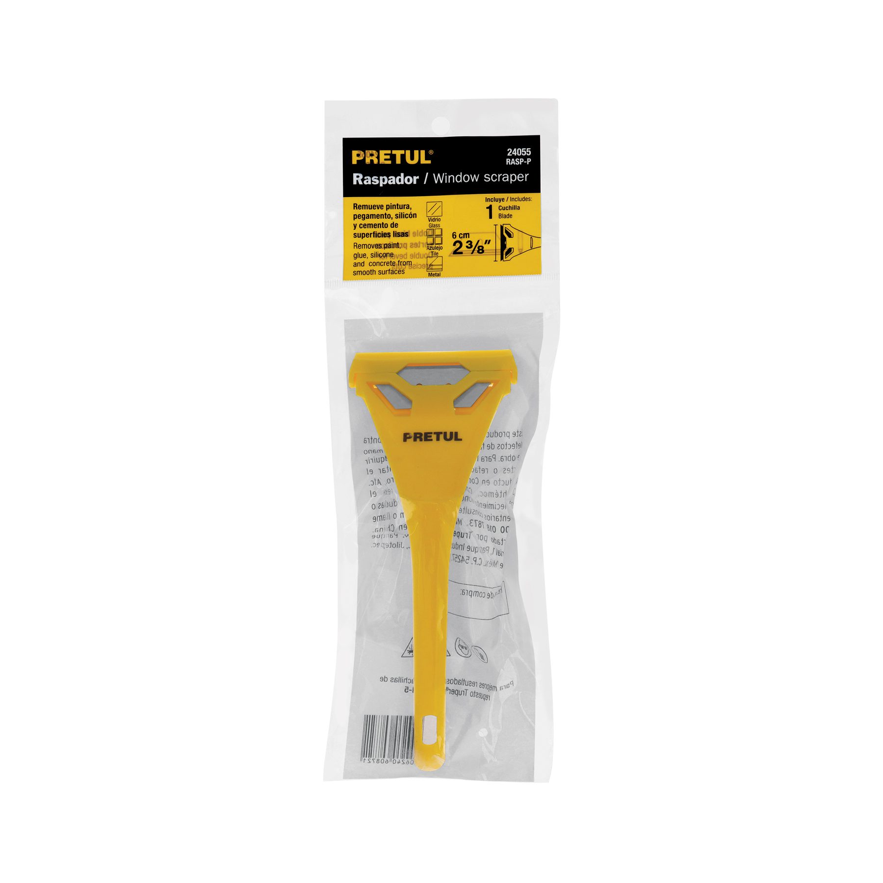 Raspador plástico con cuchilla de 2-3/8", PRETUL - Imagen 4