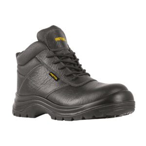 Bota de seguridad negra, #25, casquillo de poliamida, PRETUL