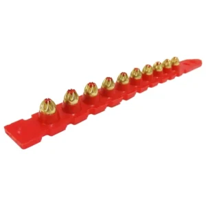 Cartucho Fulminante 10 Tiras Con 100 Pz Roja Cal 27 - Gram bel
