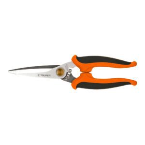 Tijera 8" multiusos, Comfort Grip, acero inoxidable, TRUPER