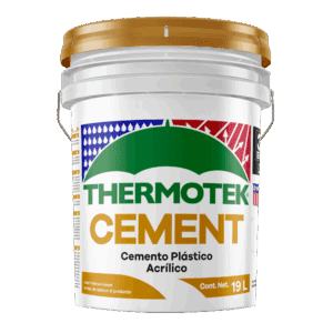 CEMENTO PLASTICO THERMOTEK CUBETA 19LT