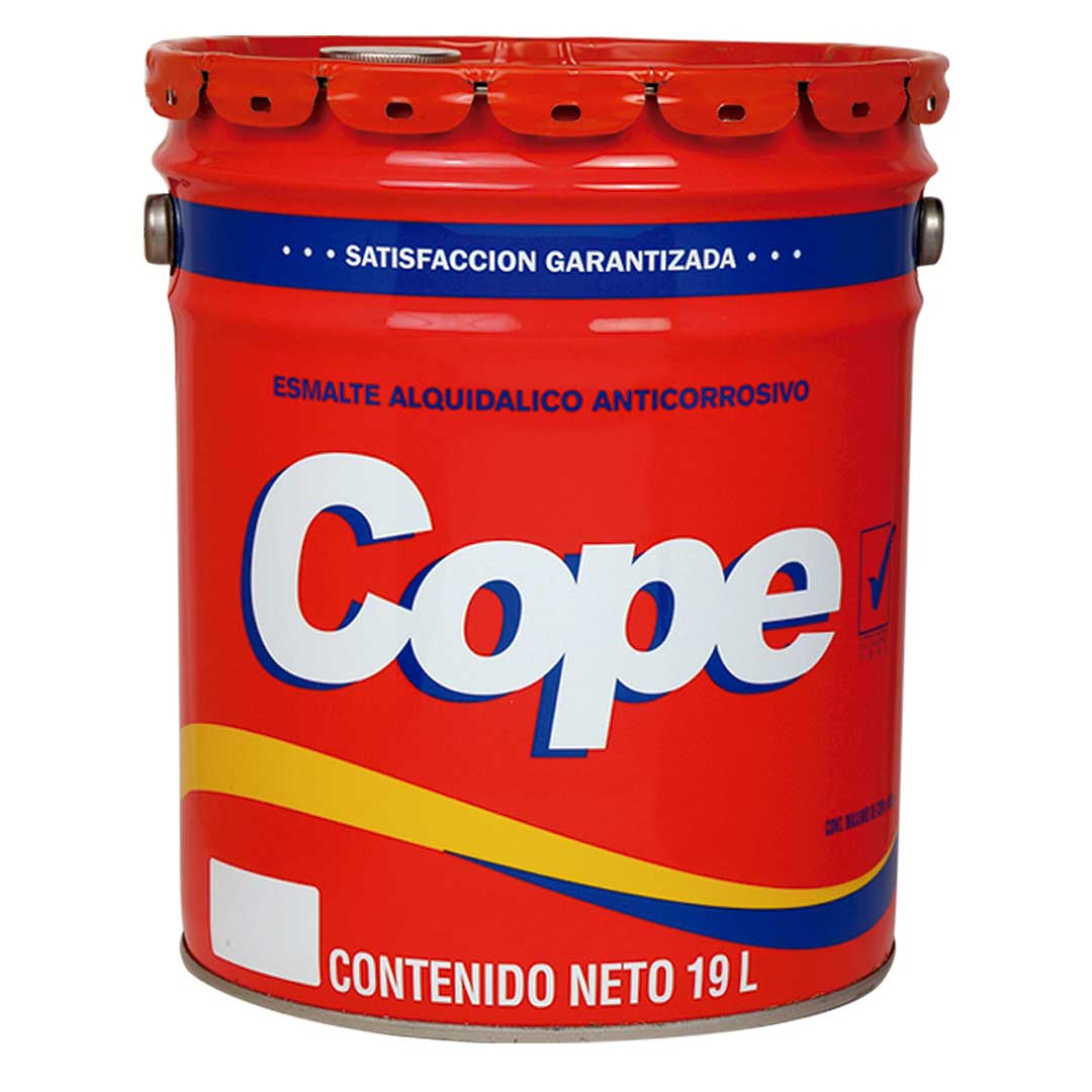 Esmalte Cope Brillante Amarillo Escolar 19L